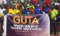 Members of the Ghana Union Trader's Association