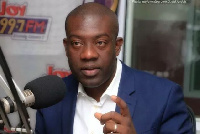 Information Minister Kojo Oppong Nkrumah