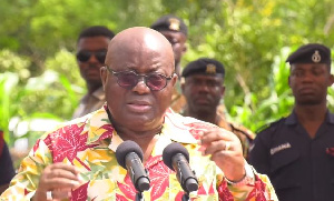 President Nana Addo Dankwa Akufo-Addo addressing chiefs and people of Hohoe