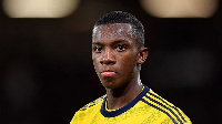 Arsenal striker Eddie Nketiah