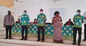 Re-elected Volta regional executives of NAGRAT