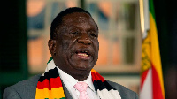 Zimbabwean President Emmerson Mnangagwa