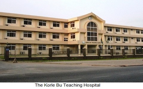 Korle Bu Hospital says debris of demolished structures caused the flooding