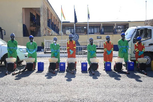 The exercise was carried out simultaneously in all the Police Divisions in the Central region