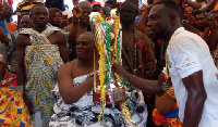 Aduana Stars presented the Super Cup trophy to Dormaahene