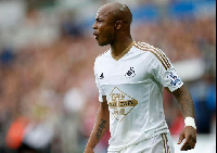 Swansea City forward Andre Ayew