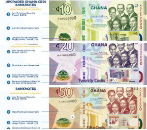 The upgraded banknotes have enhanced security features