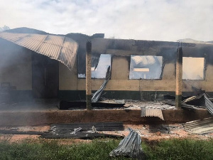 Chop boxes, mattresses, bags, books and other Personal belongings of students were burnt