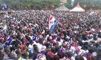 File Photo: Supporters of NPP at a rally