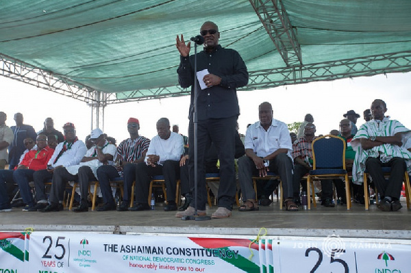 John Dramani Mahama, former President of Ghana