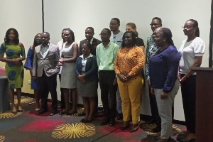 Speakers at the launch of the project in a group photo