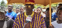 Chief and people of Navio in the Kassena-Nankana West District