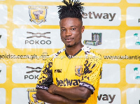 AshantiGold SC defender Kwadwo Amoako