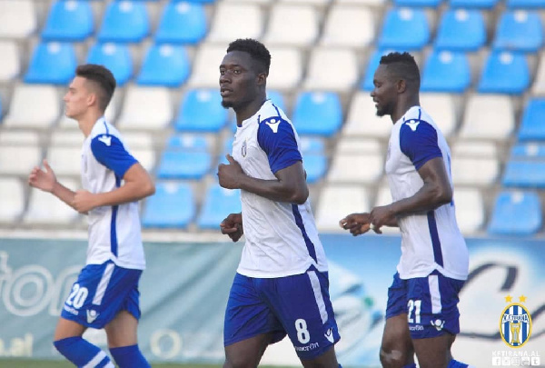 Winful Cobbinah scored the second goal for his side during the 67th minute