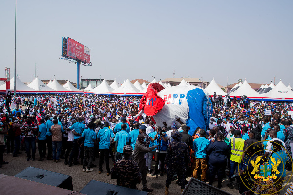 A photo of some NPP delegates