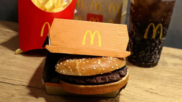 McDonald's said beef patty samples tested negative for E. coli