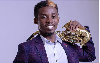 Ghanaian saxophonist, Mizter Okyere