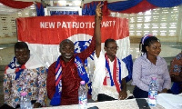 Simon Peter Kofi Ofosu won to represent the NPP in Akatsi North Constituency