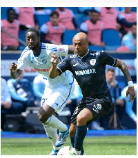 Dede Ayew  helped Le Havre to secure a win over Strasbourg
