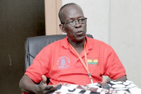 Mr Abraham Koomson, Gen. Secretary For Textiles Workers Union