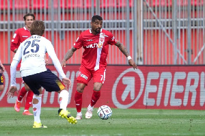 KP Boateng in action for his club