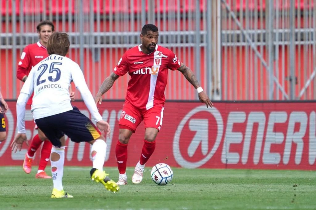 KP Boateng in action for his club