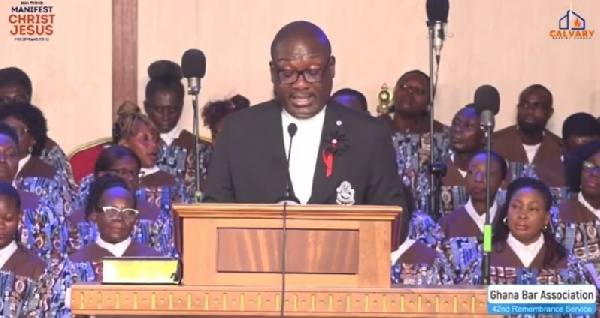 Yaw Acheampong Boafo,  President for Ghana Bar Association