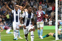 Brandon Thomas-Asante celebrates after scroing a goal | File photo