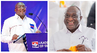 Dr Mahamudu Bawumia (left), Alan Kyerematen (right)