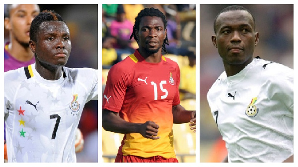 Samuel Inkoom, Isaac Vorsah and Illiasu Shilla