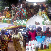 The participants given an intensive skills training in liquid soap preparation