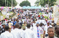 Social distancing protocol was ignored during the NPP Primaries