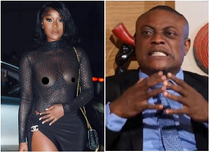 Actress Efia Odo and Lawyer Maurice Ampaw