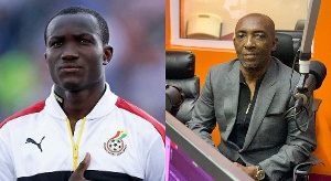 Raphael Dwamena(L) and Papa Arko (R)