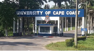 An entrance of the University of Cape Coast