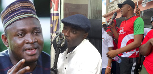 Suhuyini, Larry Dogbey and Baba Sadiq have been accused of masterminding the hooting