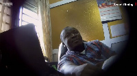 Dr Paul Kwame Butakor was caught on camera by the BBC Africa Eye undercover journalists