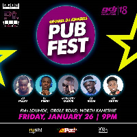 Ghana DJ Awards Pub Fest will come off at the PMs Lounge in Kaneshie, Accra