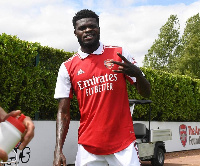 Ghana midfielder Thomas Partey