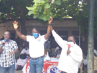 Dr Benard Okoe-Boye was aclaimed to represent Ledzokuku constituency