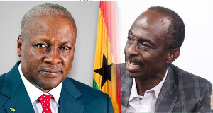 John Dramani Mahama and Johnson Asiedu Nketia