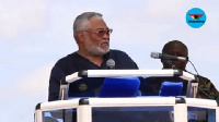 Former President Jerry John Rawlings