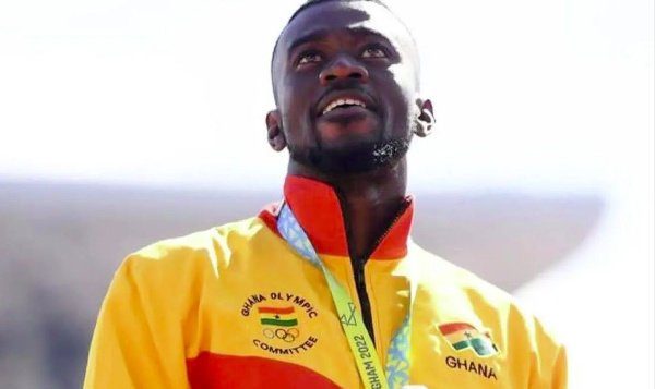 Joseph Paul Amoah won gold in the 200m men's event at the 2023 African Games