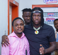 Stonebwoy is raising funds to purchase white canes for the blind and partially sighted community