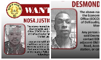 The two men are wanted by the EOCO for various crime-related issues