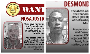 The two men are wanted by the EOCO for various crime-related issues