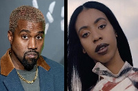 Kanye West (Left), Nigerian-British designer, Mowalola Ogunlesi (Right)