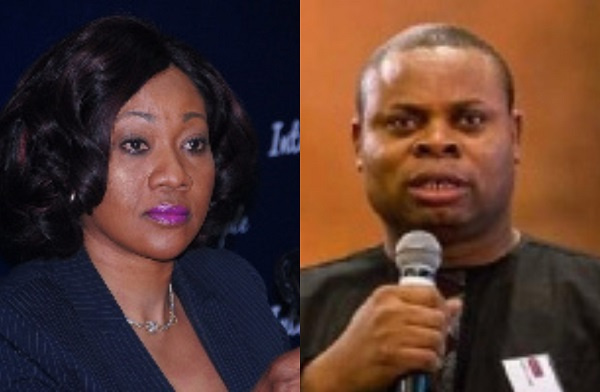 Jean Mensa (left) and Franklin Cudjoe