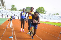 An image of some female referees undergoing training