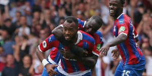 Crystal Palace forward Jordan Ayew